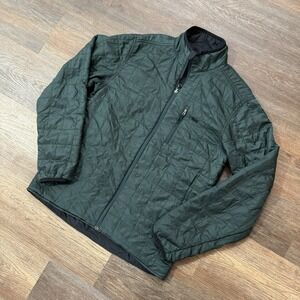 Mountain Khakis‎ Forest Green Women's Nano Puff Style Jacket Puffer Reversible